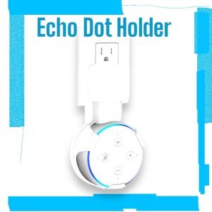 Amazon Alexa Dot wall holder - white